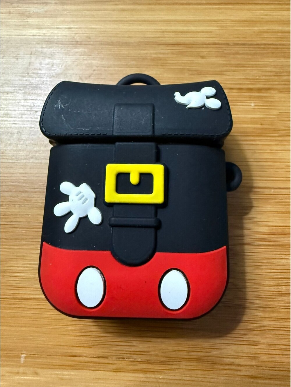 Mickey Mouse Pants Silicone Keychain Airpods gen 1 -2 case or bag charm
